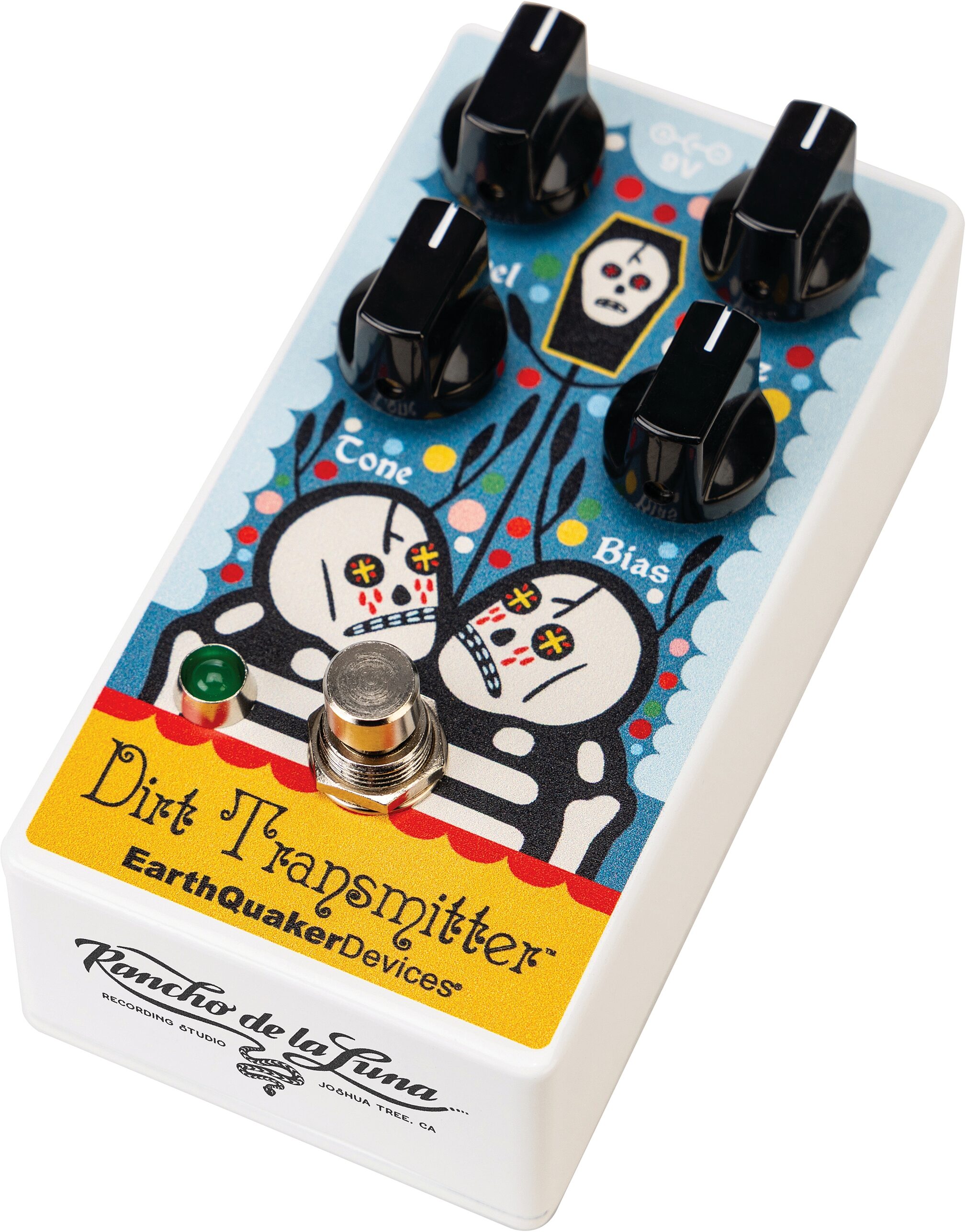 EarthQuaker Devices Dirt Transmitter V2 Rancho De La Luna Edition Pedal, New, Action Position Back