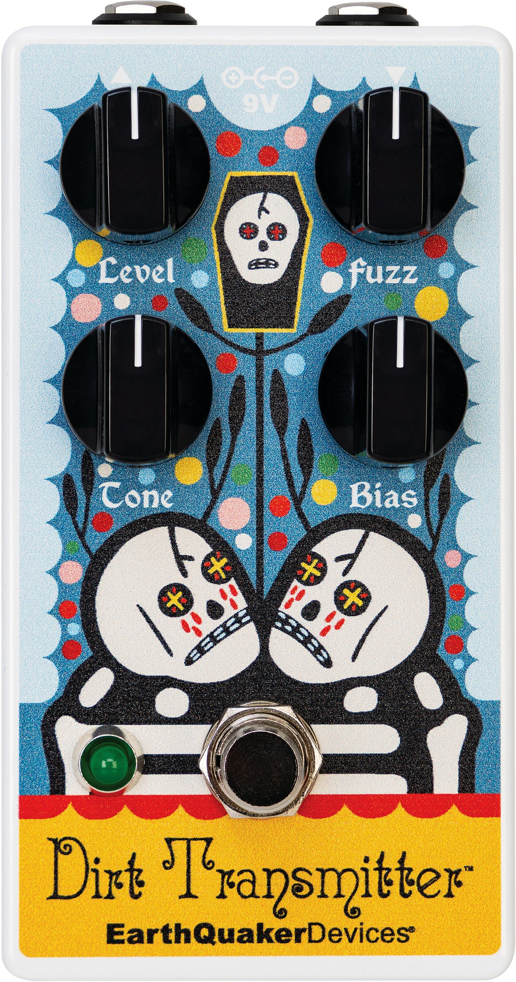 EarthQuaker Devices Dirt Transmitter V2 Rancho De La Luna Edition Pedal, New, Action Position Back