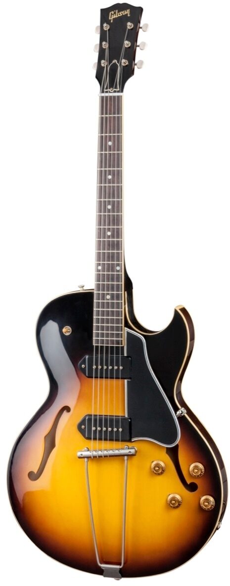 Gibson 1959 ES-225 Electric Guitar (with Case), Angle