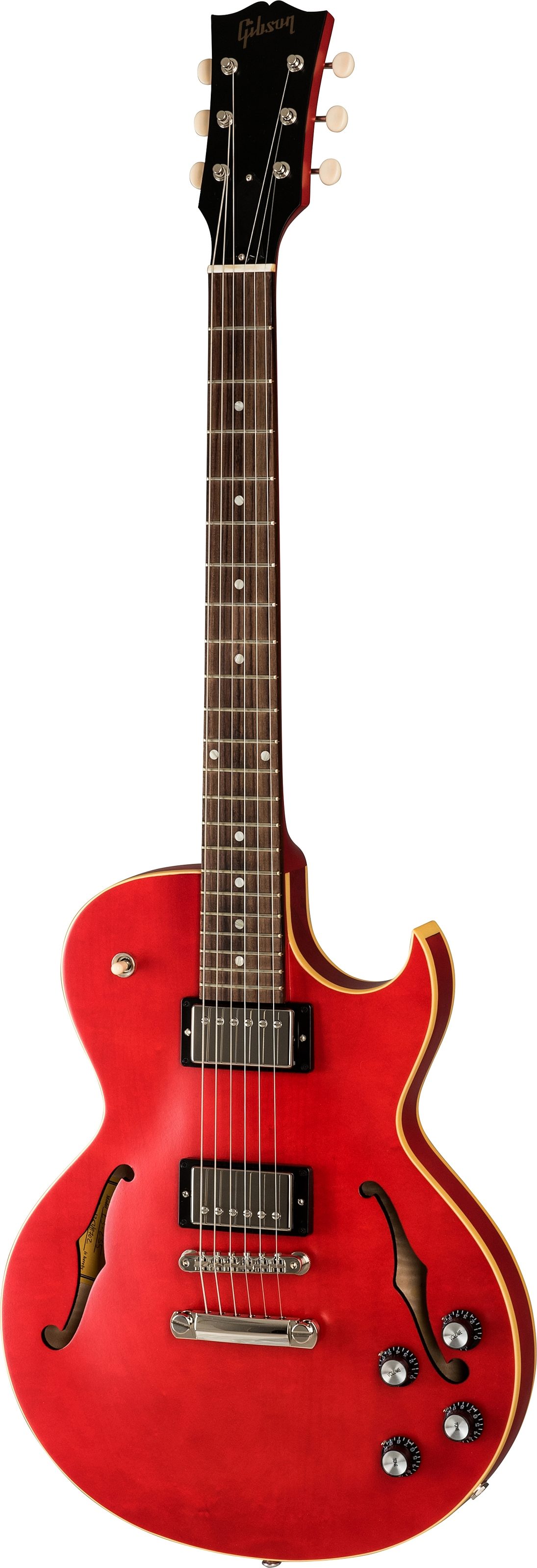 Gibson 2019 ES-235 Satin Semi-Hollowbody Electric Guitar (with Soft Case), Action Position Back