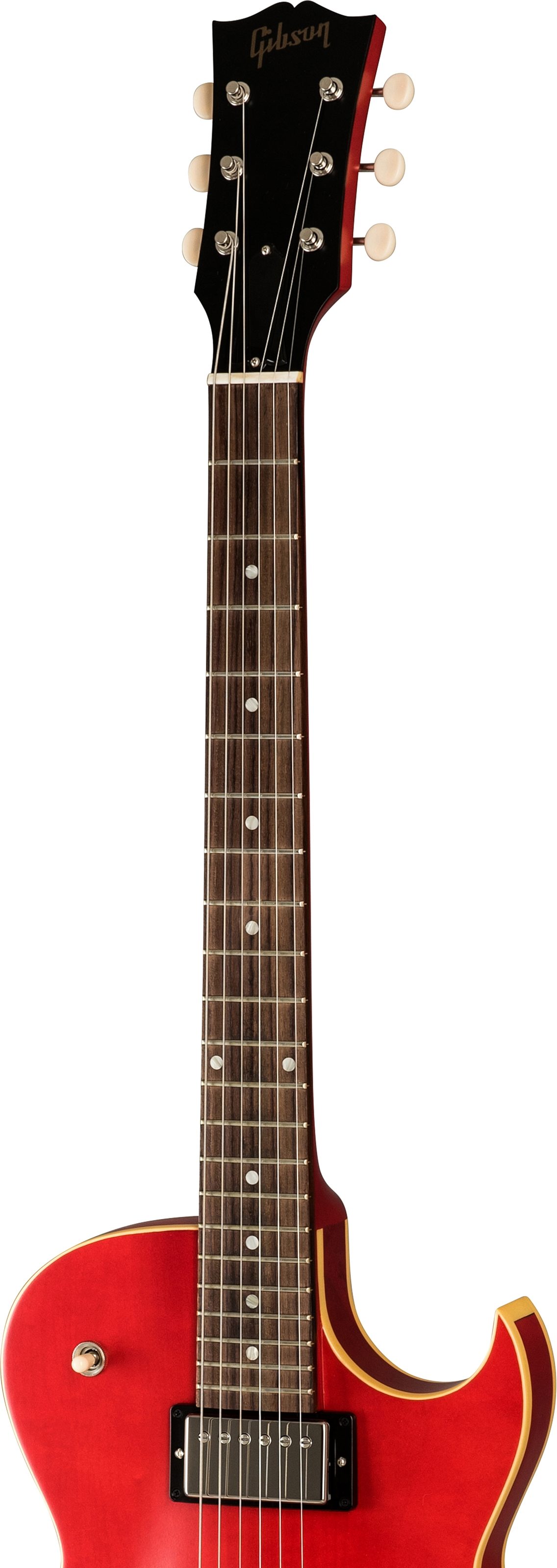 Gibson 2019 ES-235 Satin Semi-Hollowbody Electric Guitar (with Soft Case), Action Position Back