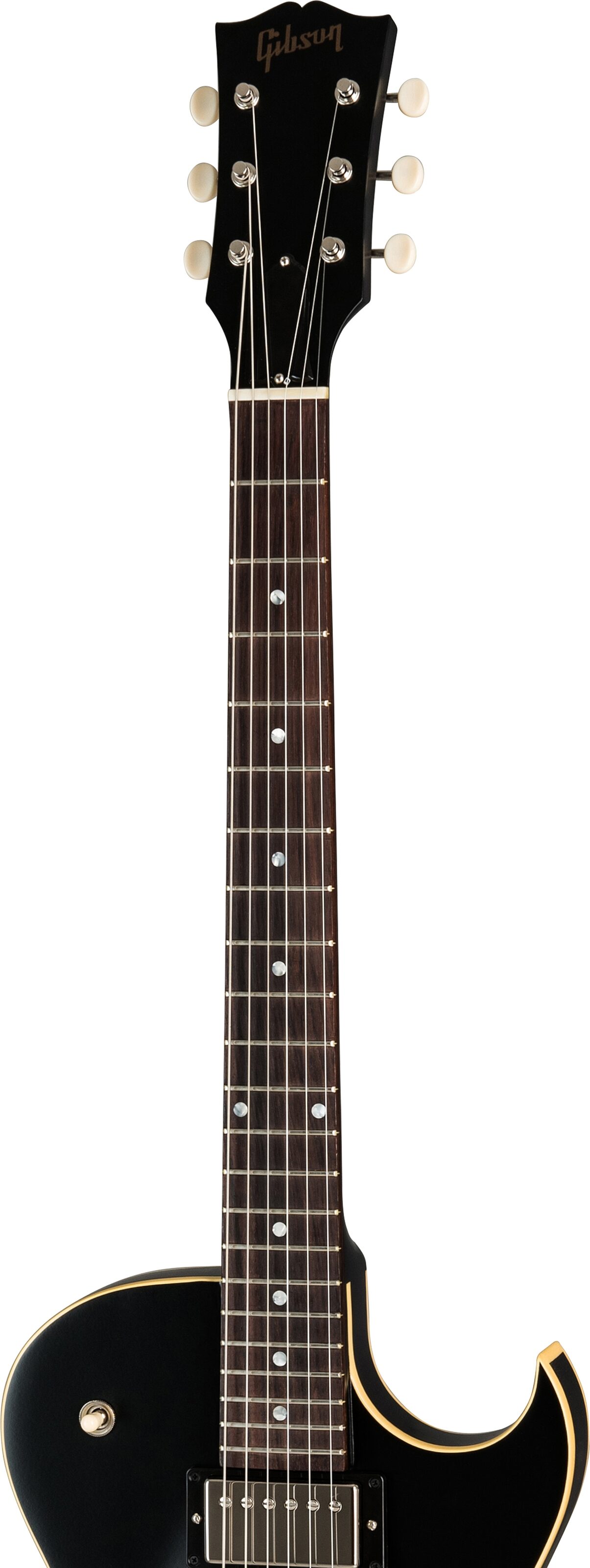 Gibson 2019 ES-235 Satin Semi-Hollowbody Electric Guitar (with Soft Case), Action Position Back