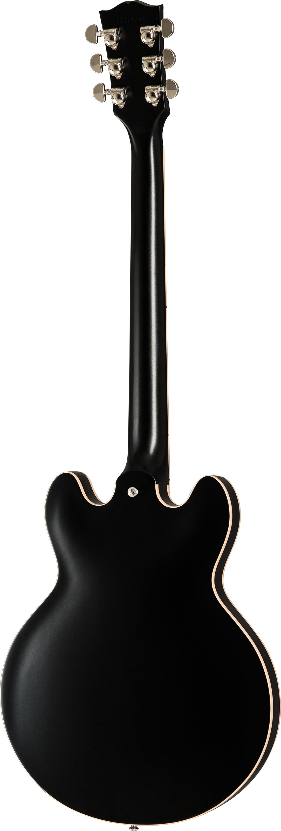 Gibson 2019 ES-339 Satin Semi-Hollowbody Electric Guitar (with Case), Action Position Back
