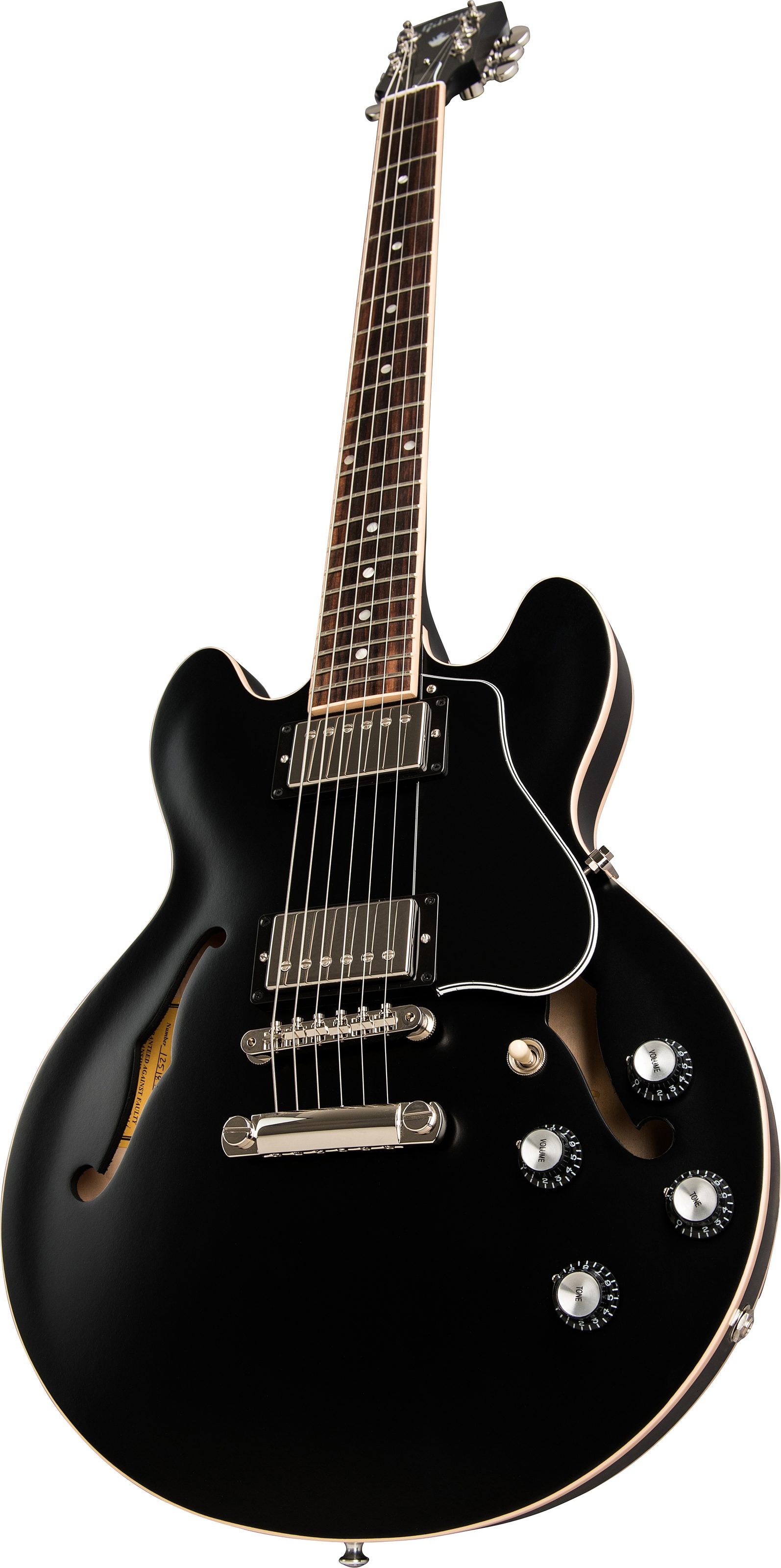 Gibson 2019 ES-339 Satin Semi-Hollowbody Electric Guitar (with Case), Action Position Back