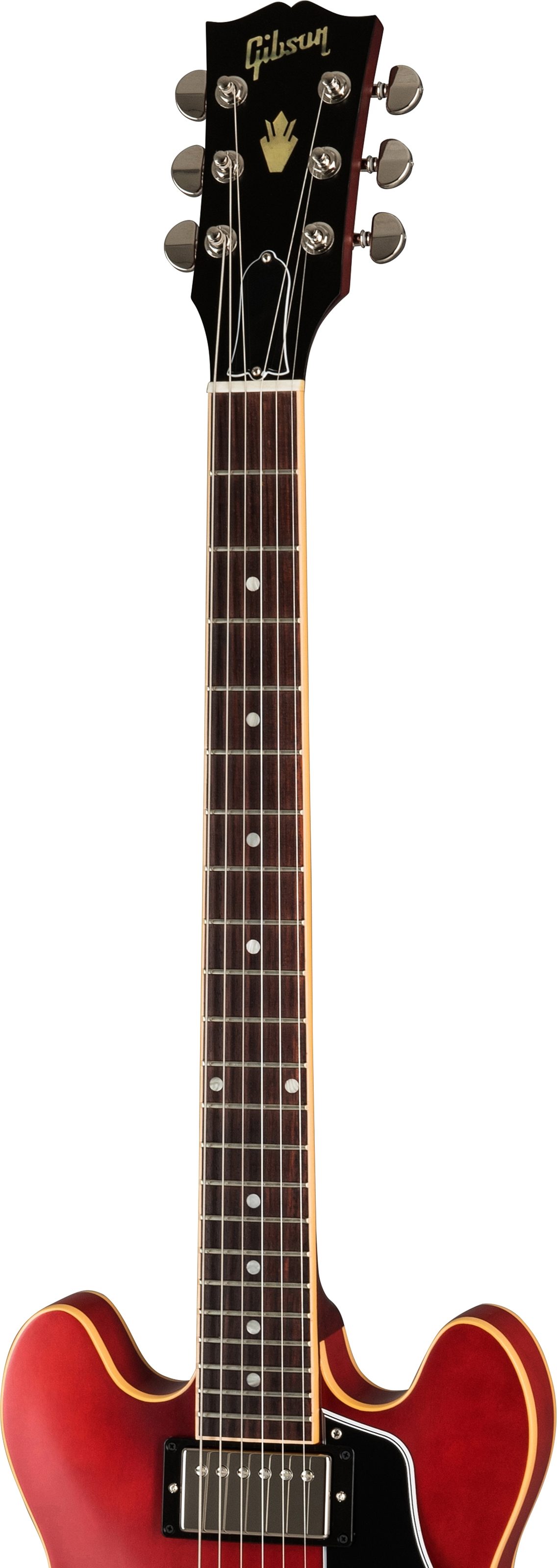 Gibson 2019 ES-339 Satin Semi-Hollowbody Electric Guitar (with Case), Action Position Back