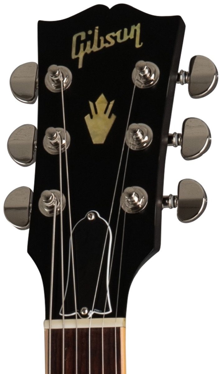 Gibson 2019 ES-339 Satin Semi-Hollowbody Electric Guitar (with Case), Headstock