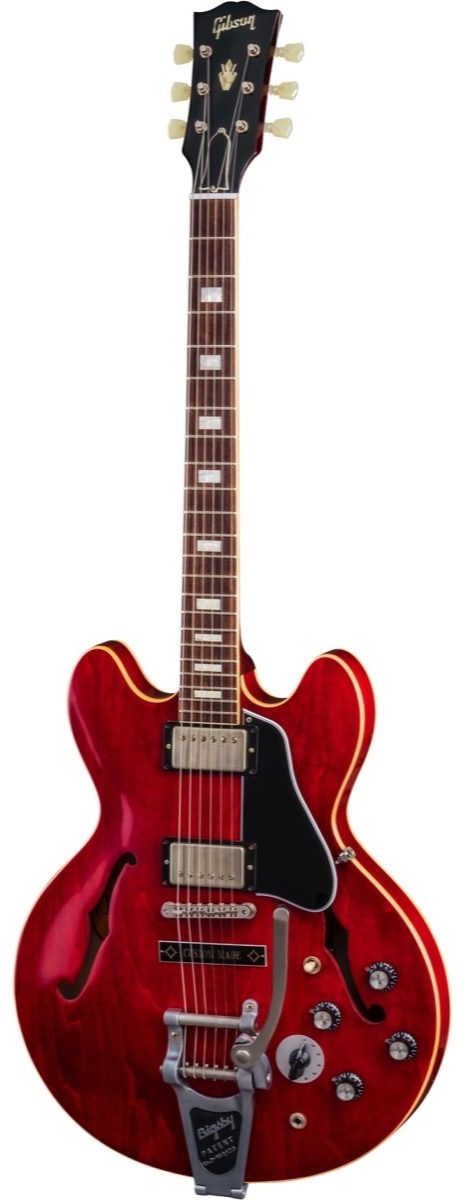 Gibson Memphis Limited Edition Historic 1963 ES-335 Electric Guitar with Bigsby Tremolo (with Case), Main