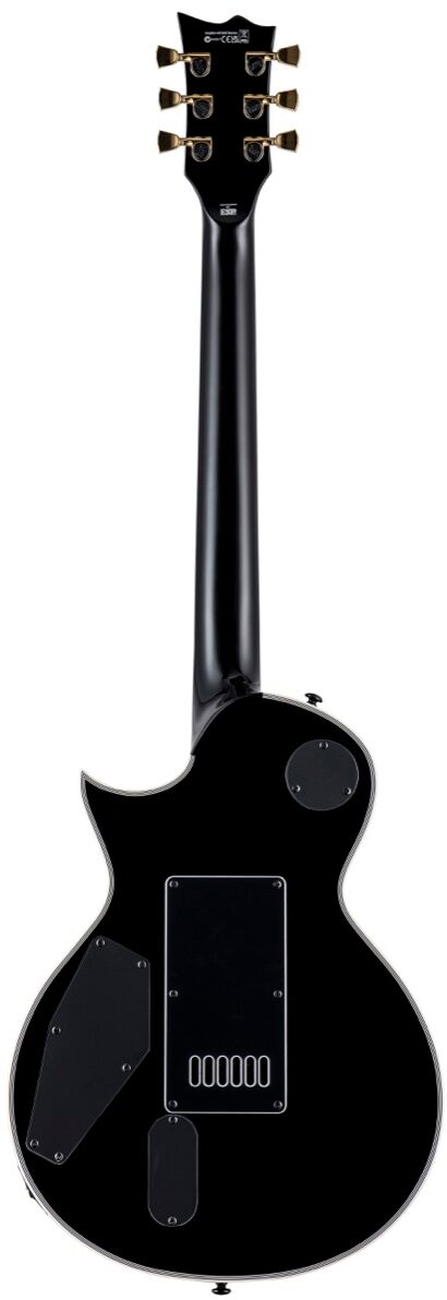 ESP LTD EC-1000T CTM Traditional Series Evertune Electric Guitar, Black, view