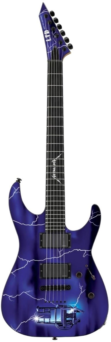 ESP LTD Ride the Lightning Limited Edition Electric Guitar (with Case), Main