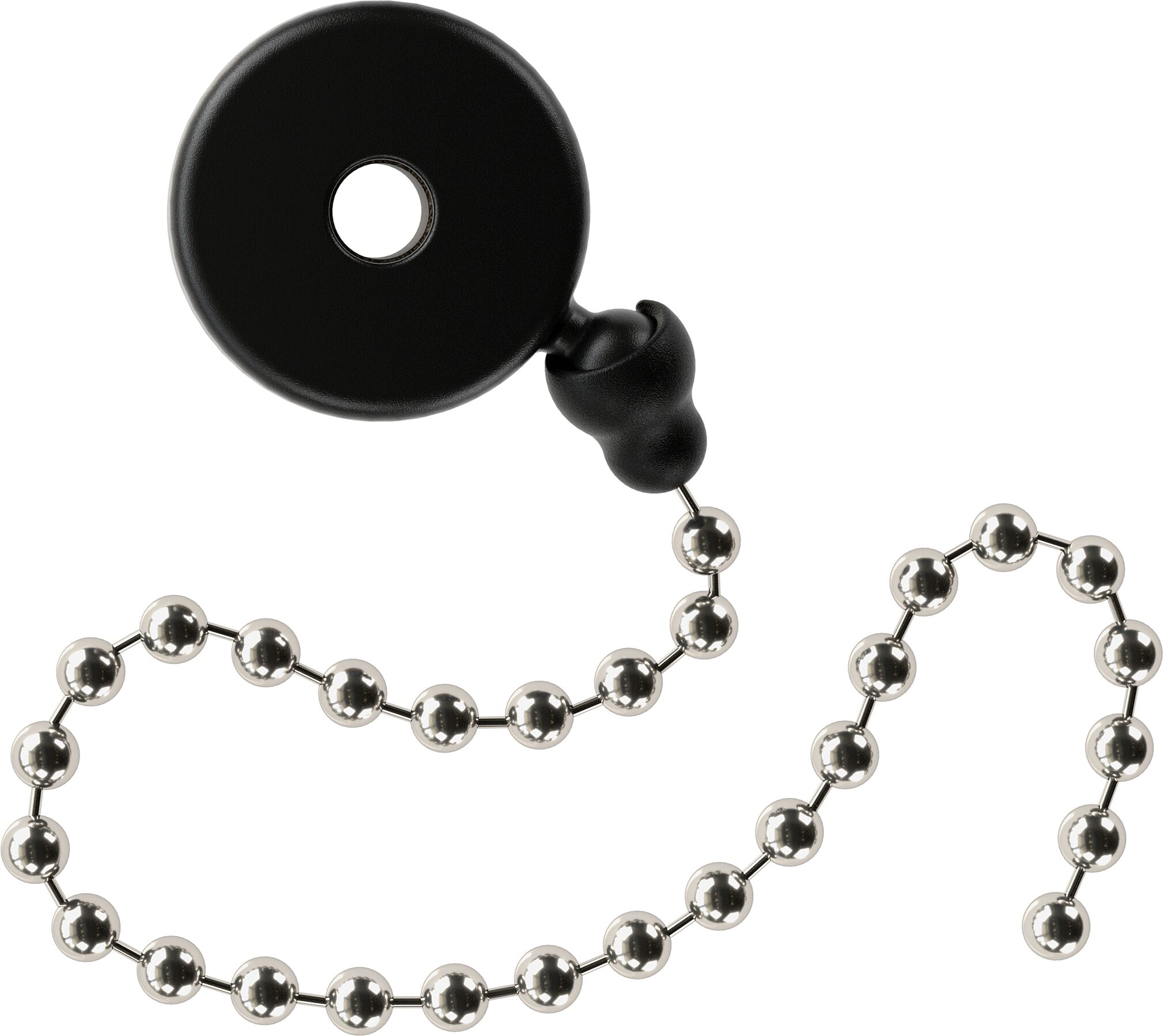 Evans EVCYMSZ1 Two Chain Cymbal Sizzler, New, Action Position Back