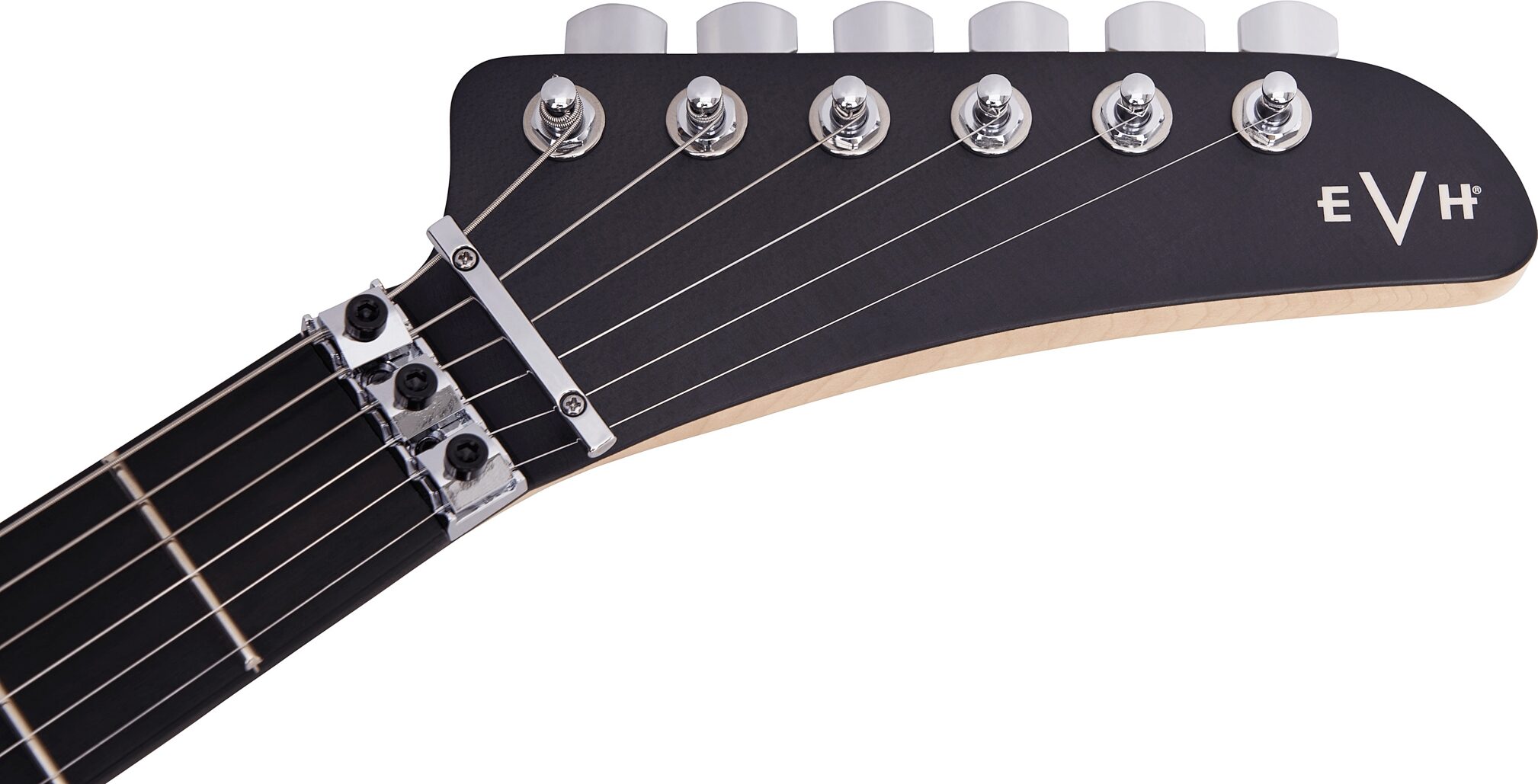 EVH Eddie Van Halen 5150 Series Deluxe Electric Guitar, Poplar Burl Black Burst, Open Box (Very Good), View
