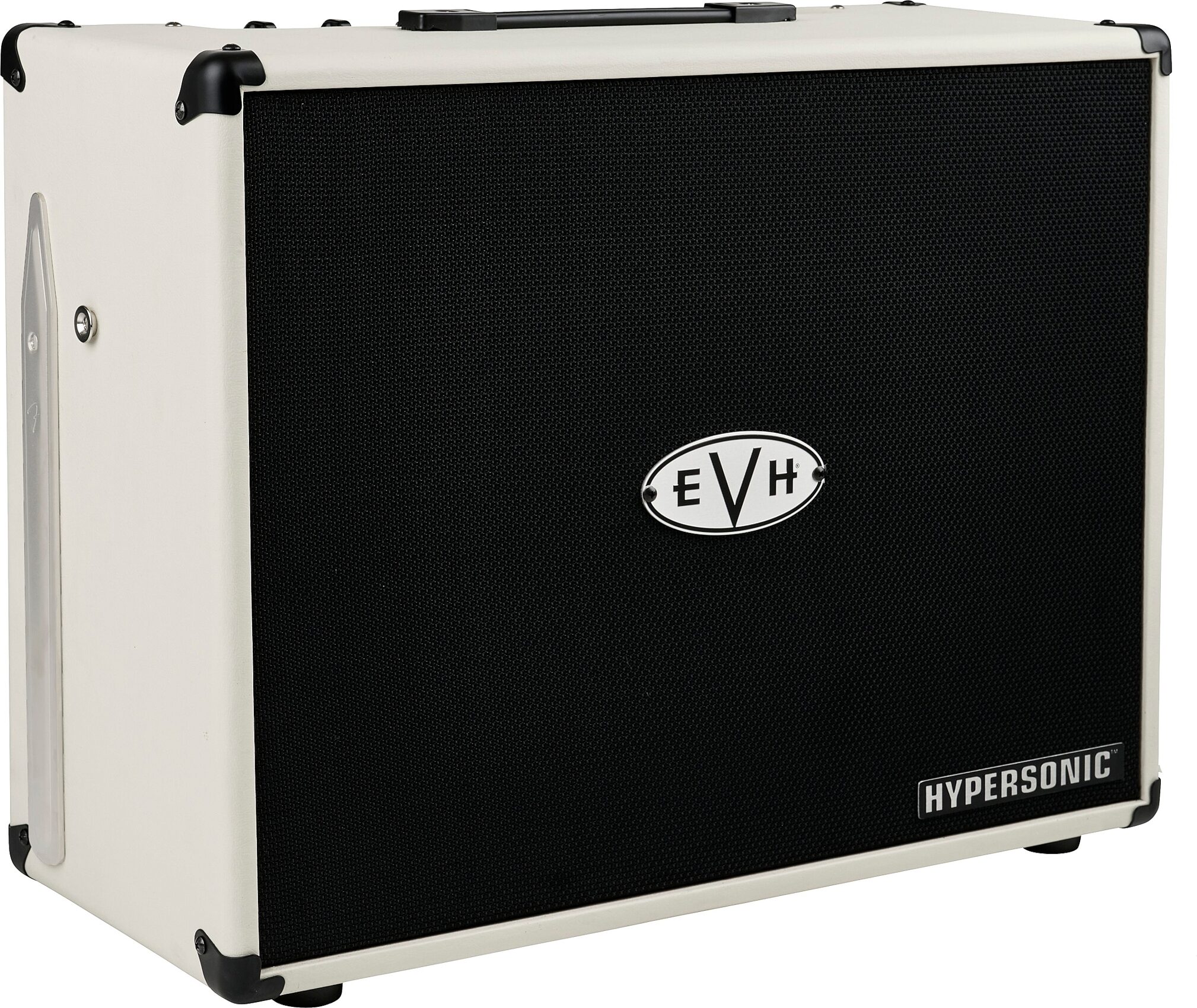 EVH Eddie Van Halen 5150 III Hypersonic FR-12 Powered Speaker, Ivory, Action Position Back