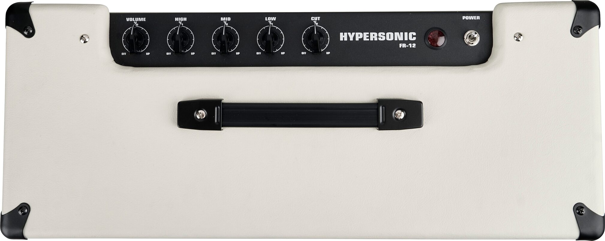 EVH Eddie Van Halen 5150 III Hypersonic FR-12 Powered Speaker, Ivory, Action Position Back