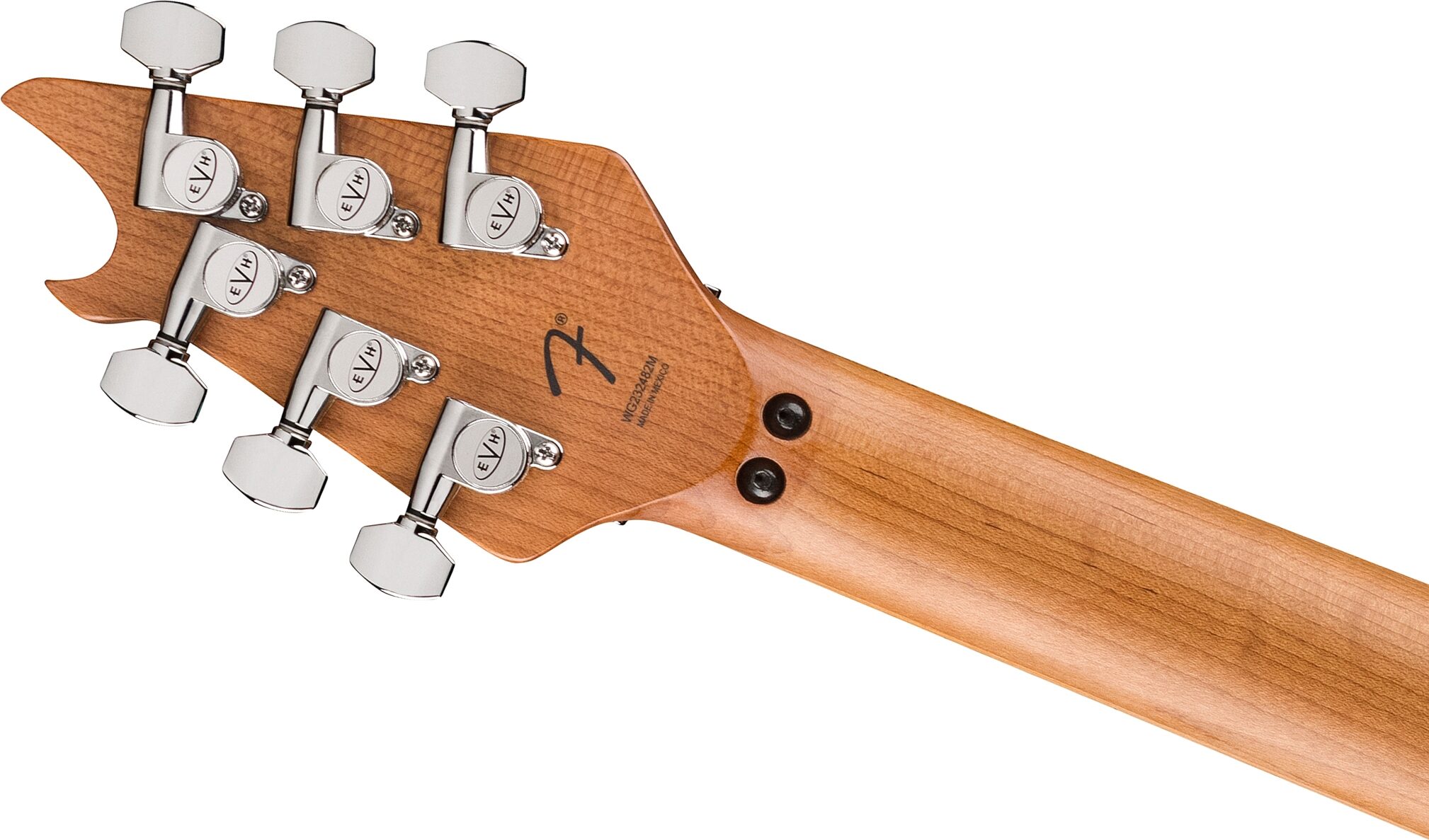 EVH Eddie Van Halen Wolfgang Special Quilted Maple Electric Guitar, Indigo Burst, Action Position Back