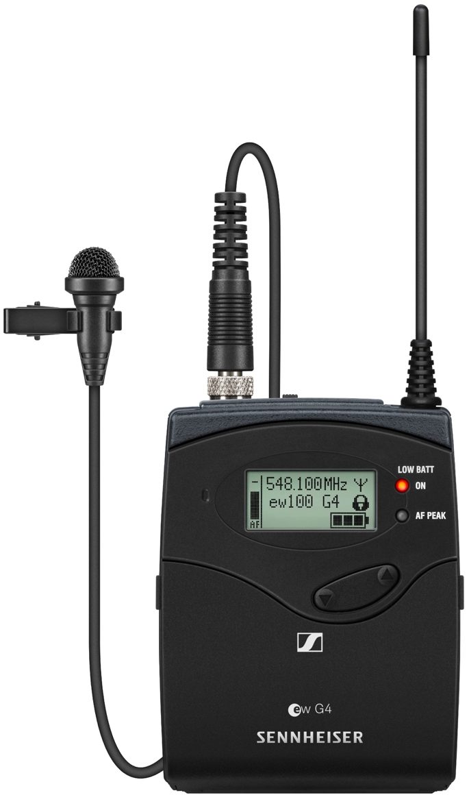 Sennheiser ew100 G4 ME2 Wireless Lavalier Microphone System