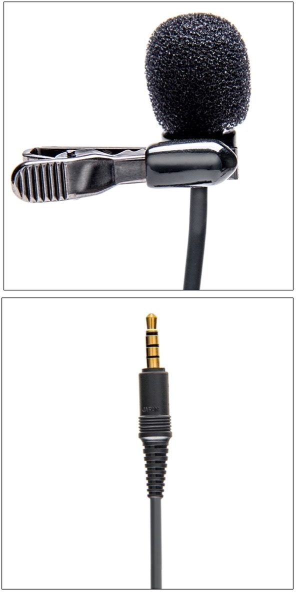Azden EX-503i Studio Pro Lapel Microphone, Connector