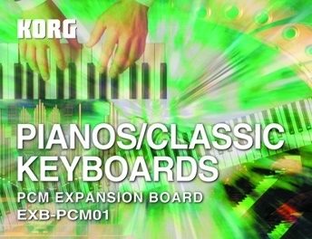 Korg EXB-PCM01 Piano and Keys 16MB PCM Expansion for Triton