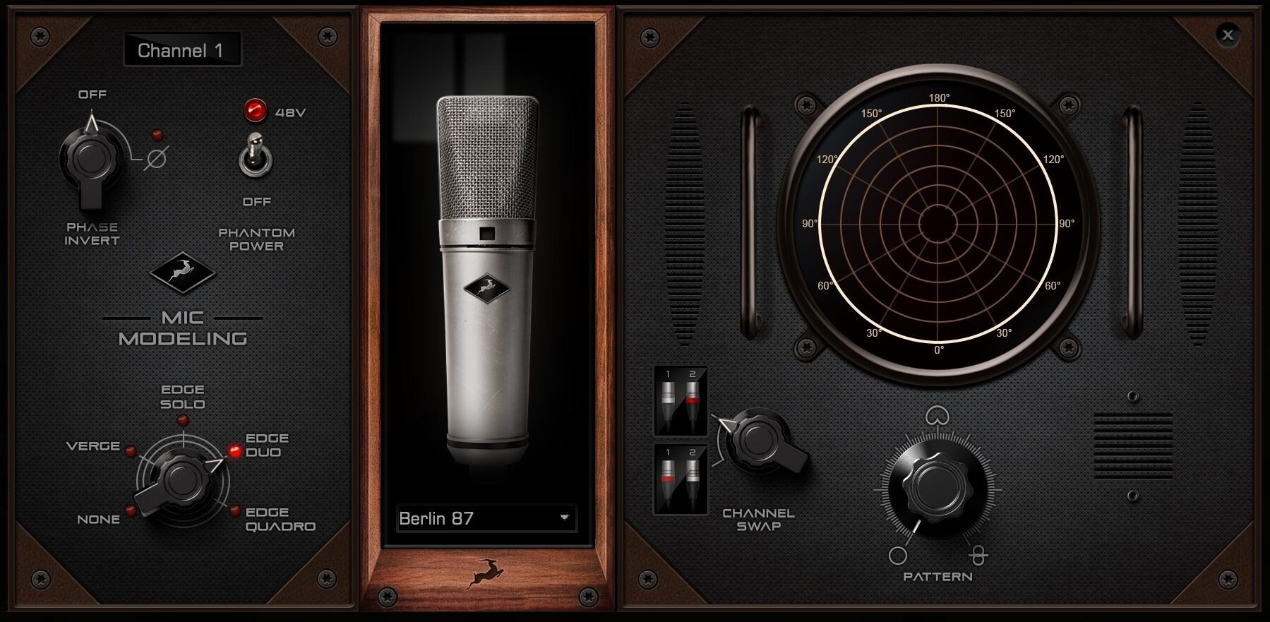 Antelope Audio Goliath HD Gen 3 Thunderbolt and USB 3.0 Audio Interface with Edge Duo Mic, Effect Control Panel