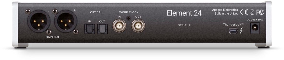 Apogee Element 24 Thunderbolt Audio Interface | zZounds