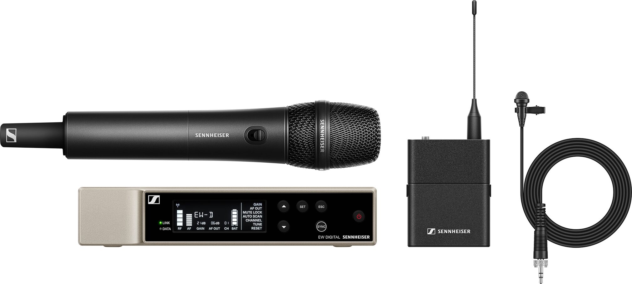 Sennheiser EW-D ME 2/835-S Combo Set Wireless Microphone System