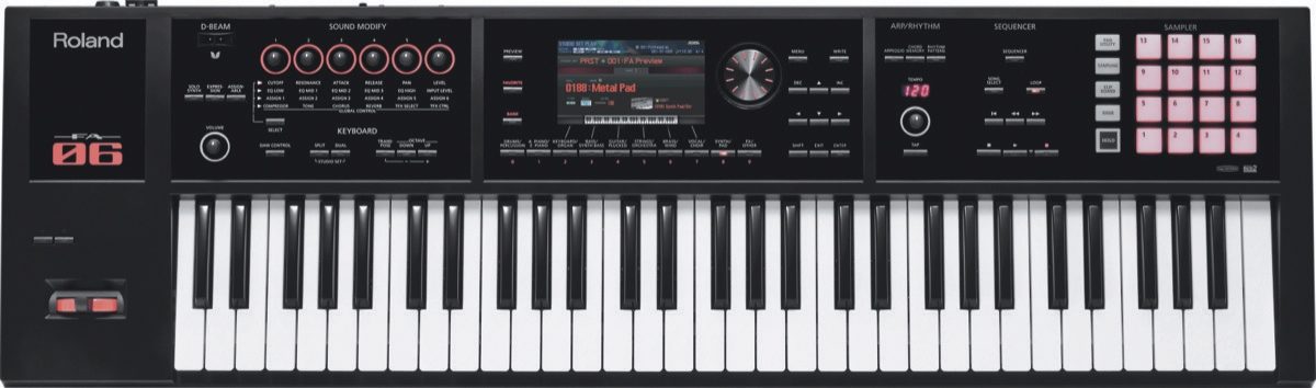 Roland FA-06 Music Workstation Keyboard, 61-Key | zZounds