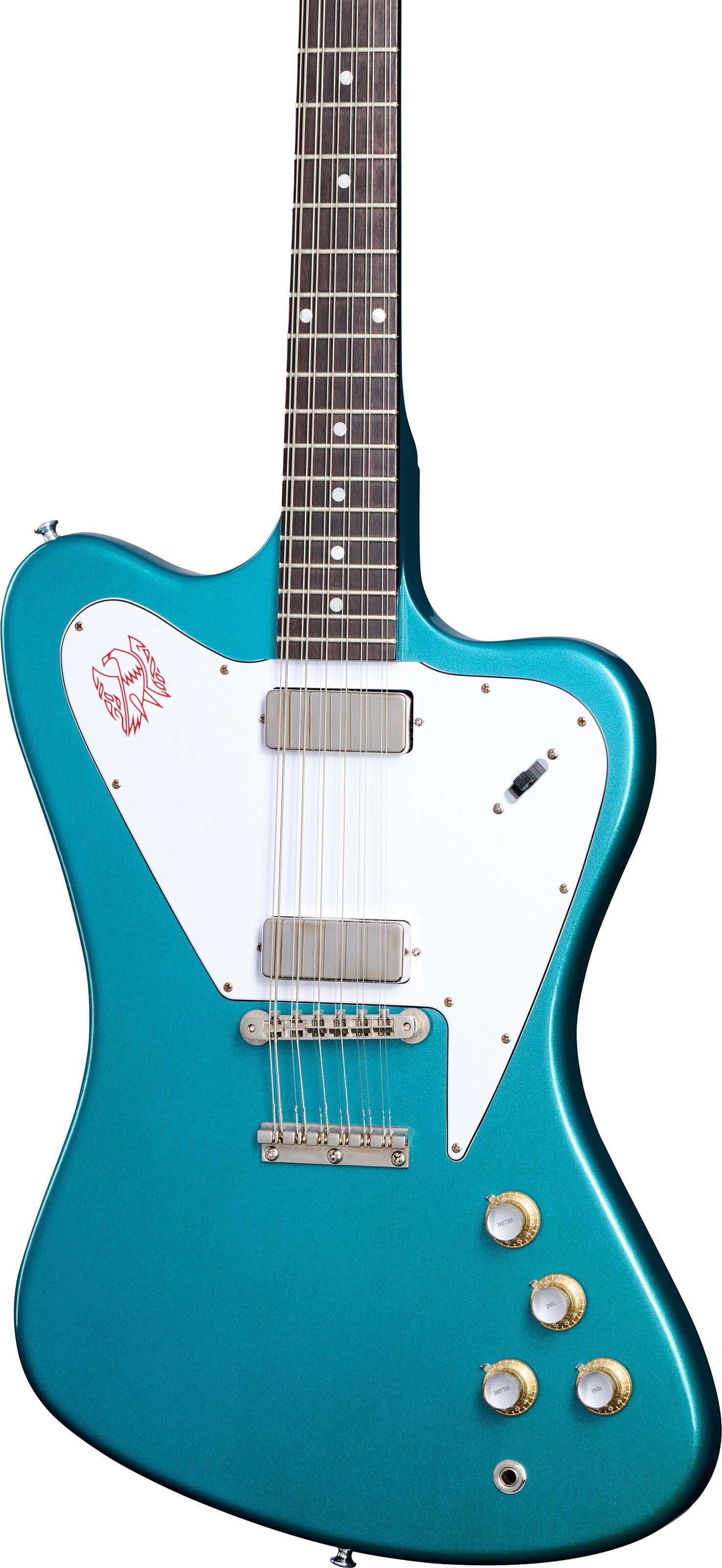 Gibson Custom Shop 1965 Non-Reverse Firebird V Electric Guitar, 12-String, Action Position Back