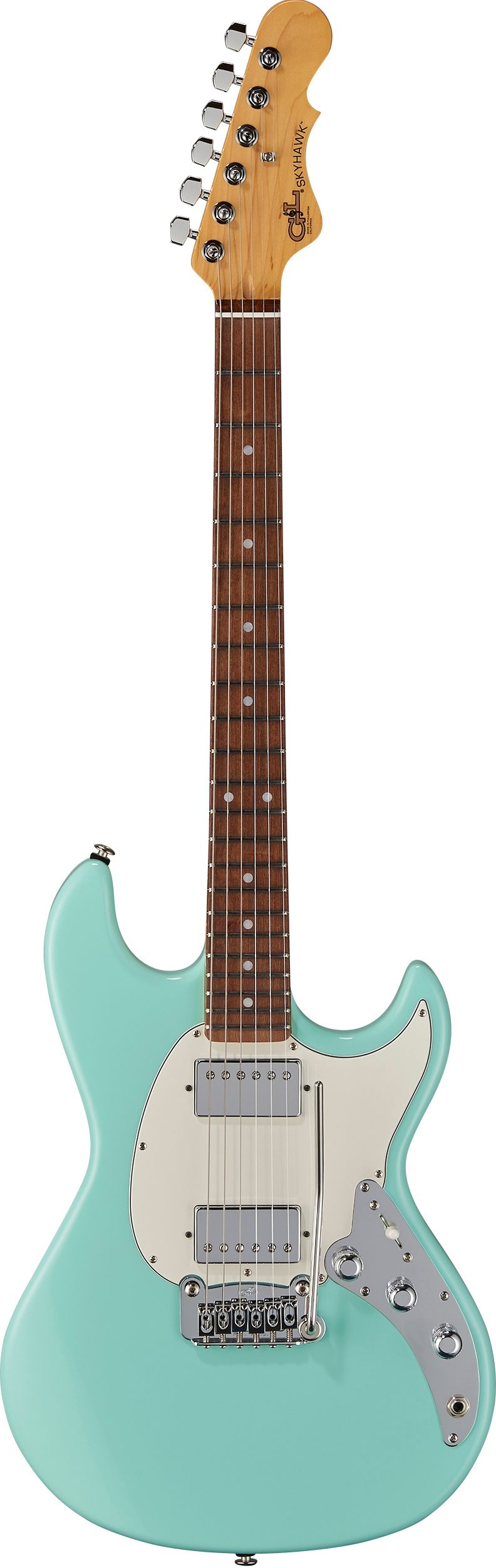 G&L Fullerton Deluxe Skyhawk HH Electric Guitar, Rosewood Fingerboard (with Case), Main