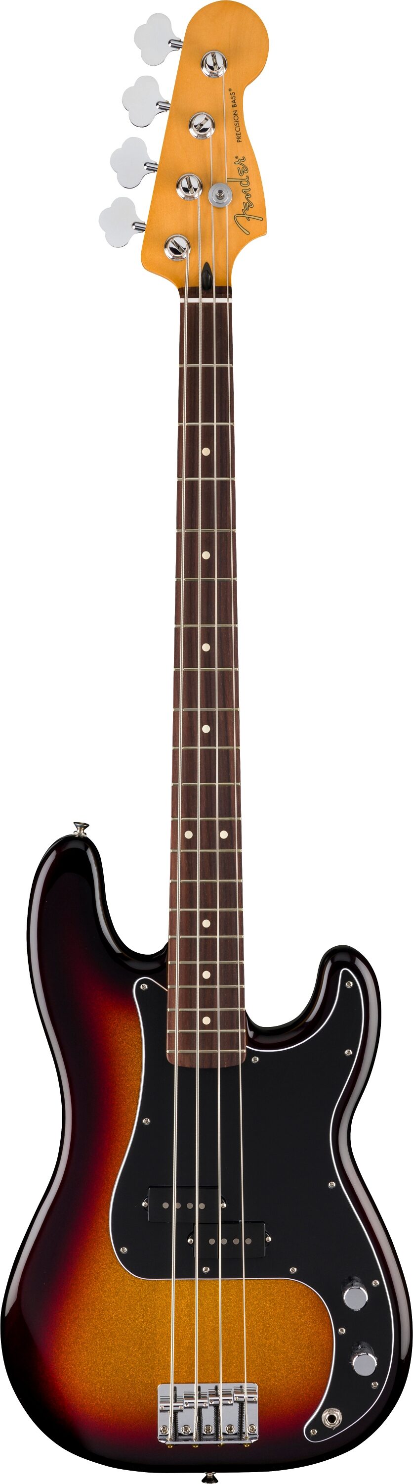 Fender Player II Precision Electric Bass, with Rosewood Fingerboard, Sparkle 3-Tone Sunburst, Main