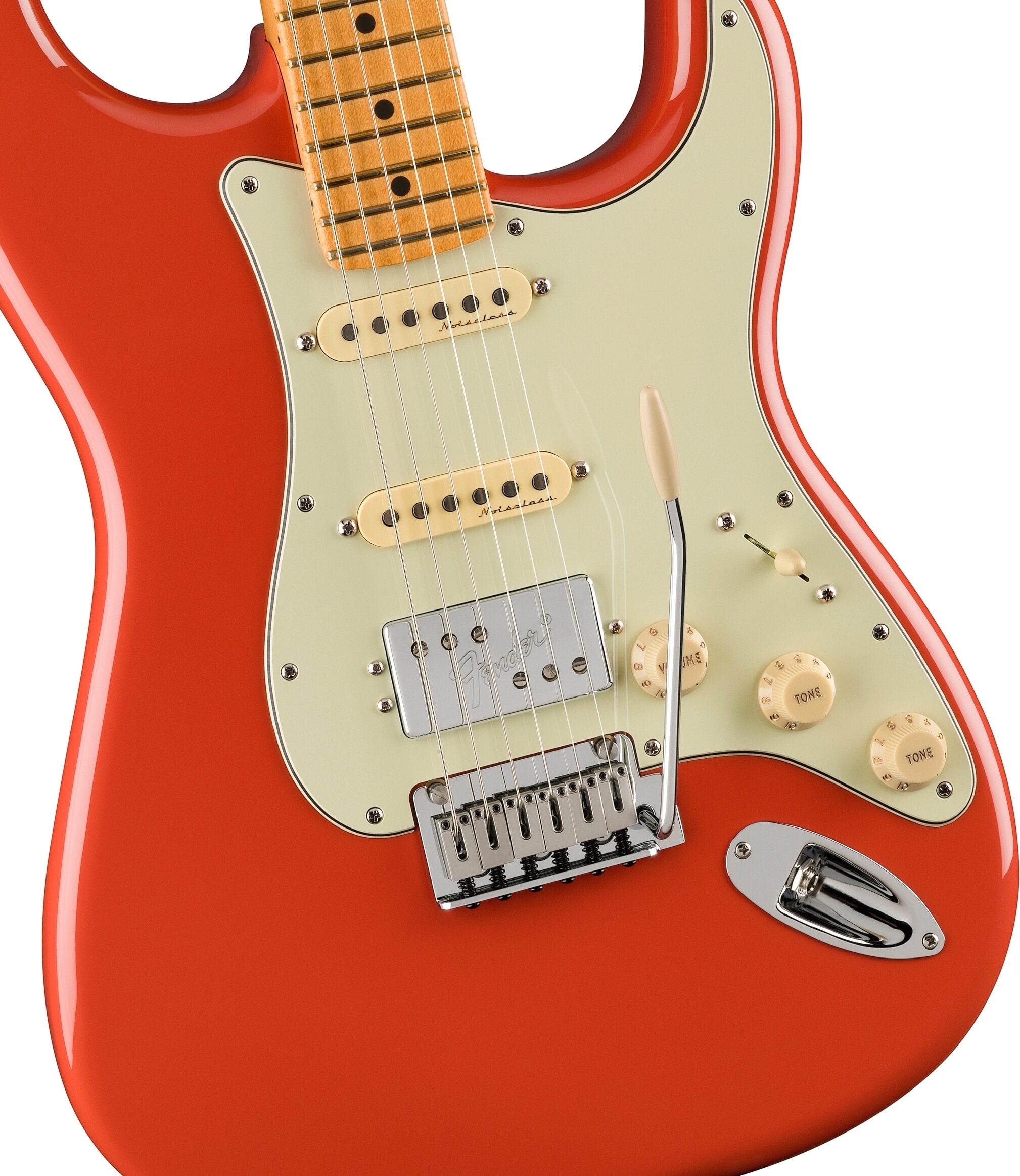 Fender Player Plus Stratocaster HSS Electric Guitar, Maple Fingerboard (with Gig Bag), Action Position Back