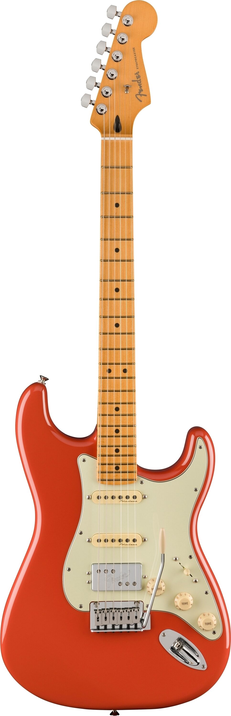 Fender Player Plus Stratocaster HSS Electric Guitar, Maple Fingerboard (with Gig Bag), Action Position Back