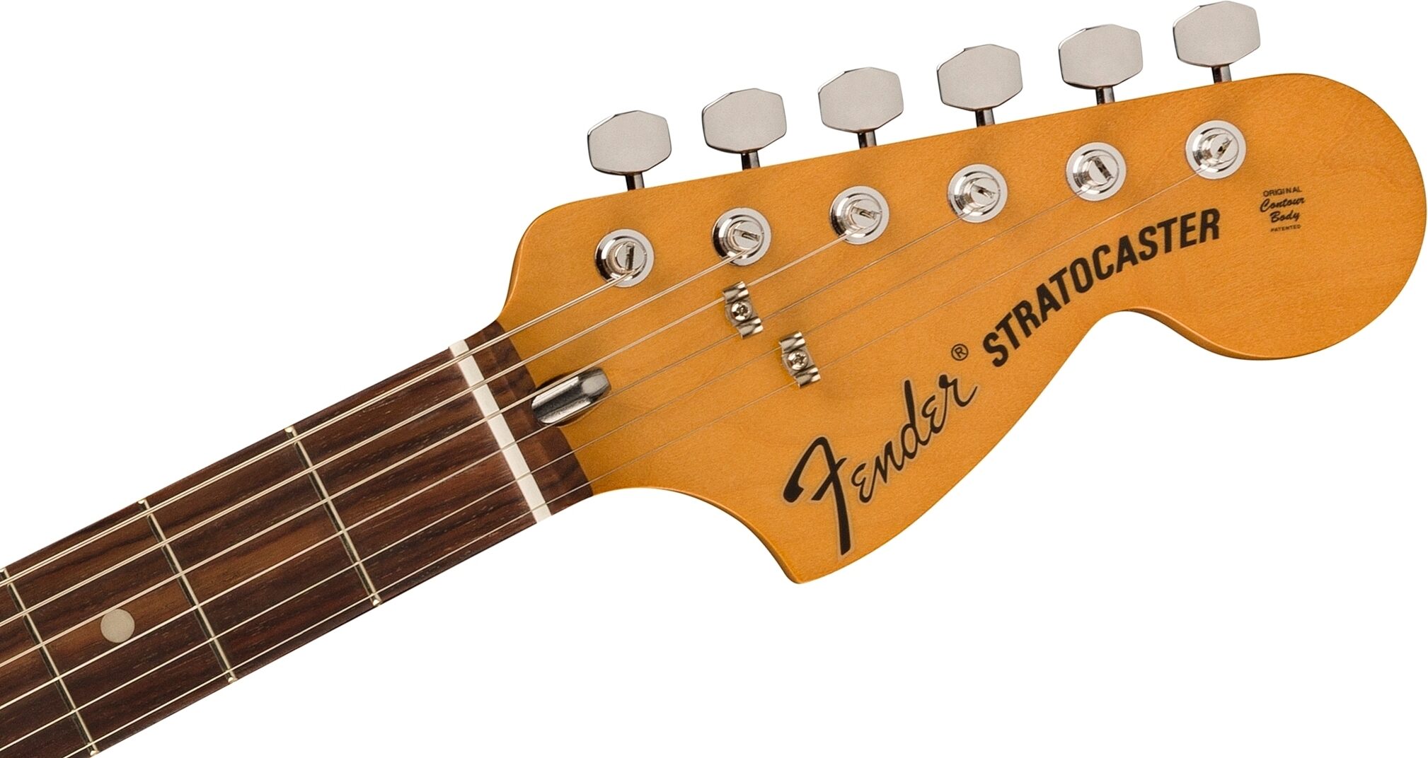 Fender Vintera II '70s Stratocaster Electric Guitar, Rosewood Fingerboard (with Gig Bag), Surf Green, Action Position Back