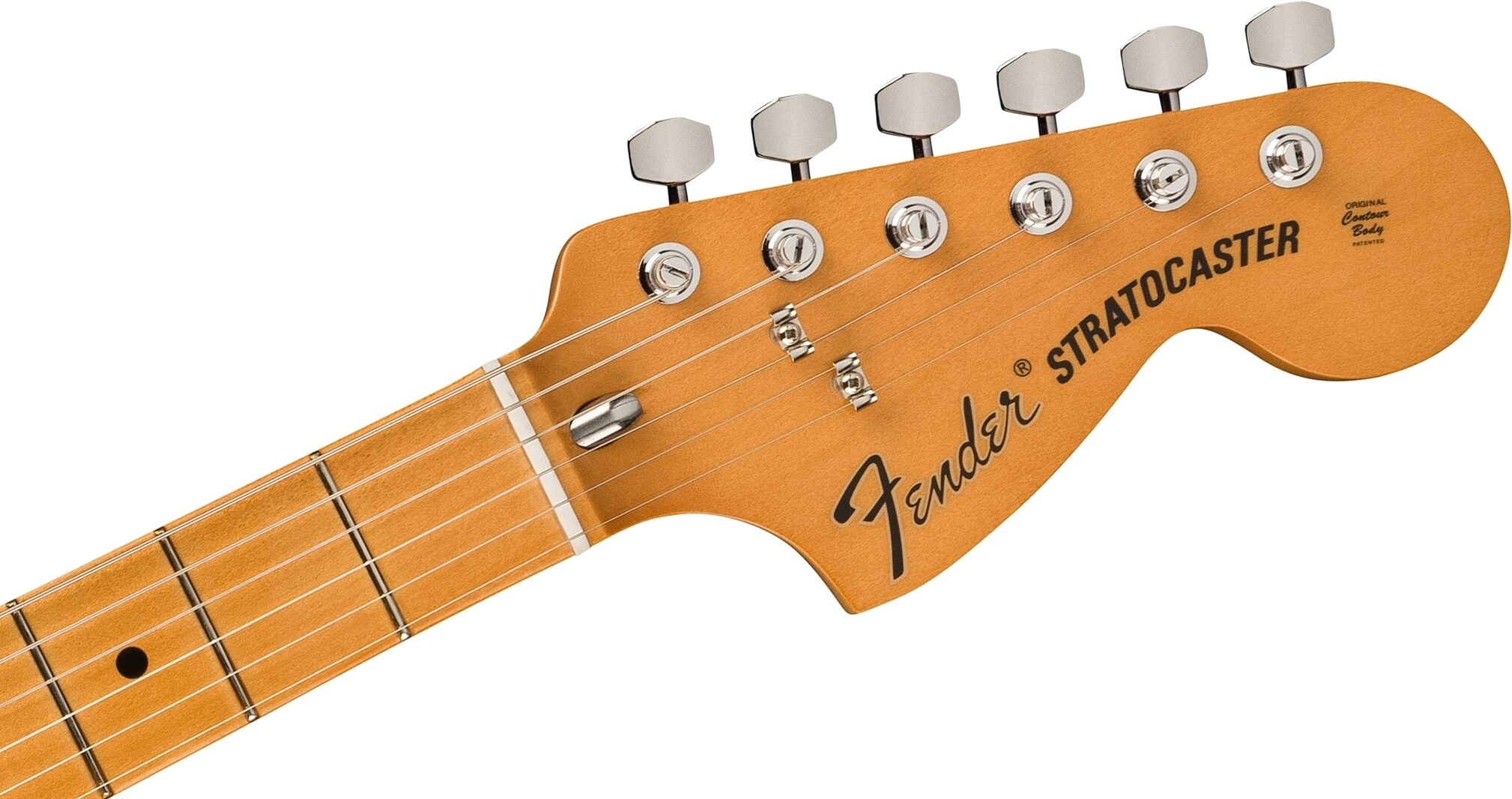 Fender Vintera II '70s Stratocaster Electric Guitar, Maple Fingerboard (with Gig Bag), 3-Color Sunburst, Action Position Back
