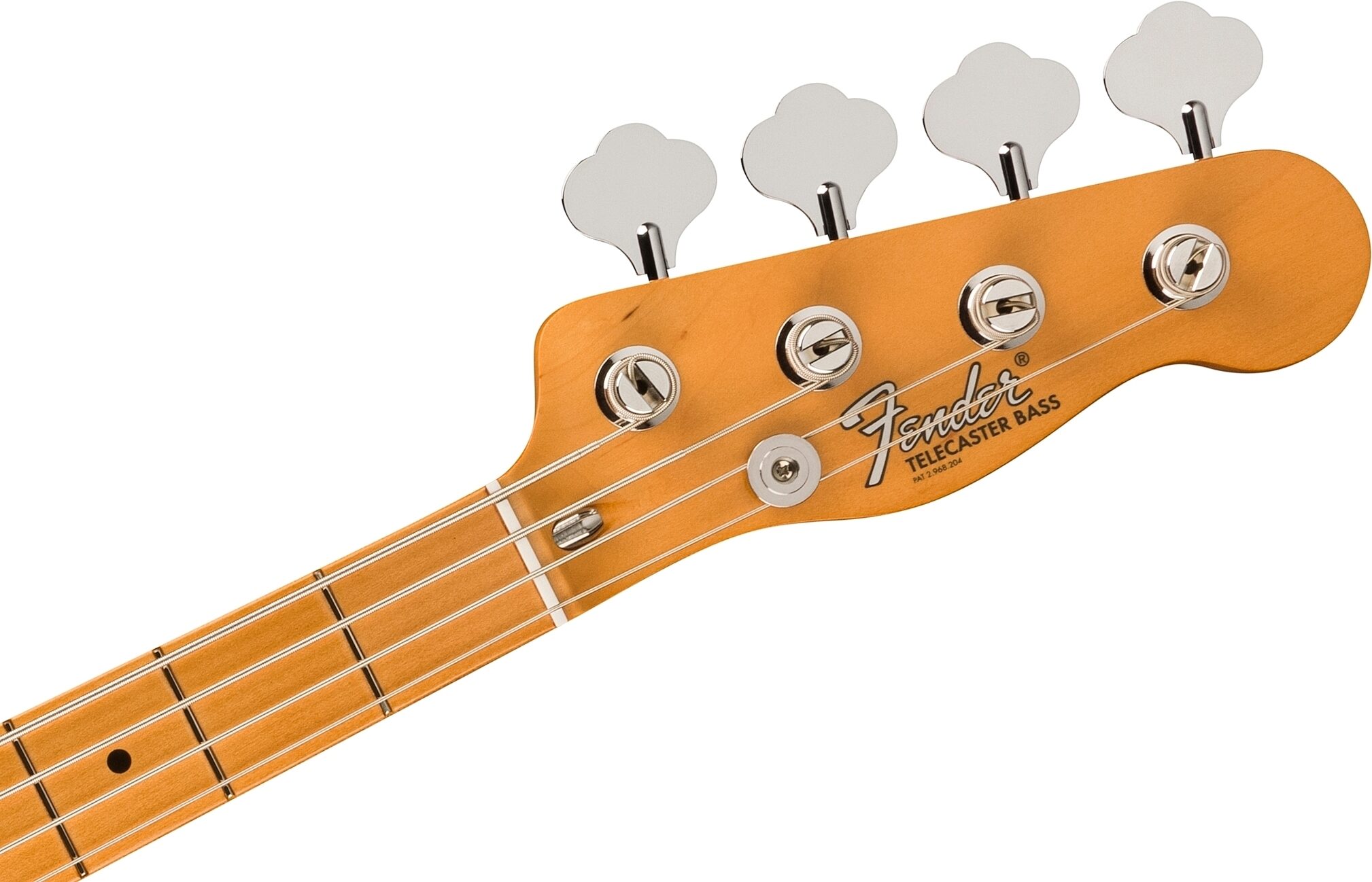 Fender Vintera II '70s Telecaster Electric Bass, Maple Fingerboard (with Gig Bag), Surf Green, Action Position Back