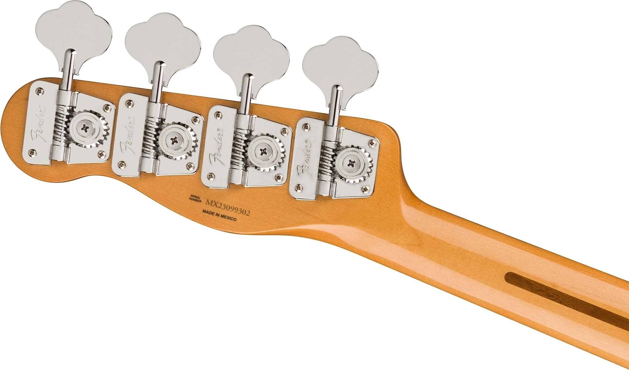 Fender Vintera II '70s Telecaster Electric Bass, Maple Fingerboard (with Gig Bag), Surf Green, Action Position Back