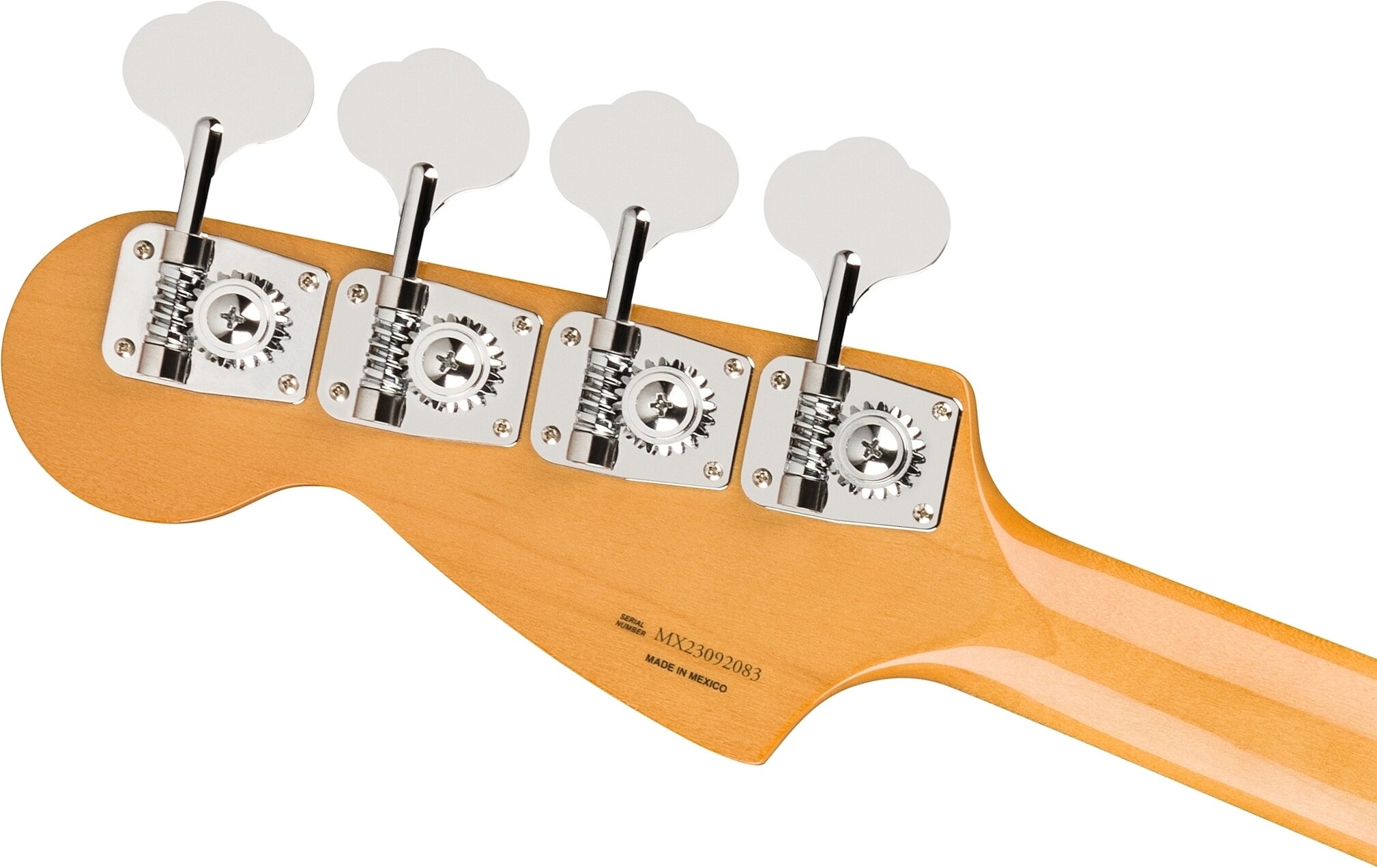 Fender Vintera II '70s Mustang Electric Bass (with Gig Bag), Competition Burgundy, Action Position Back