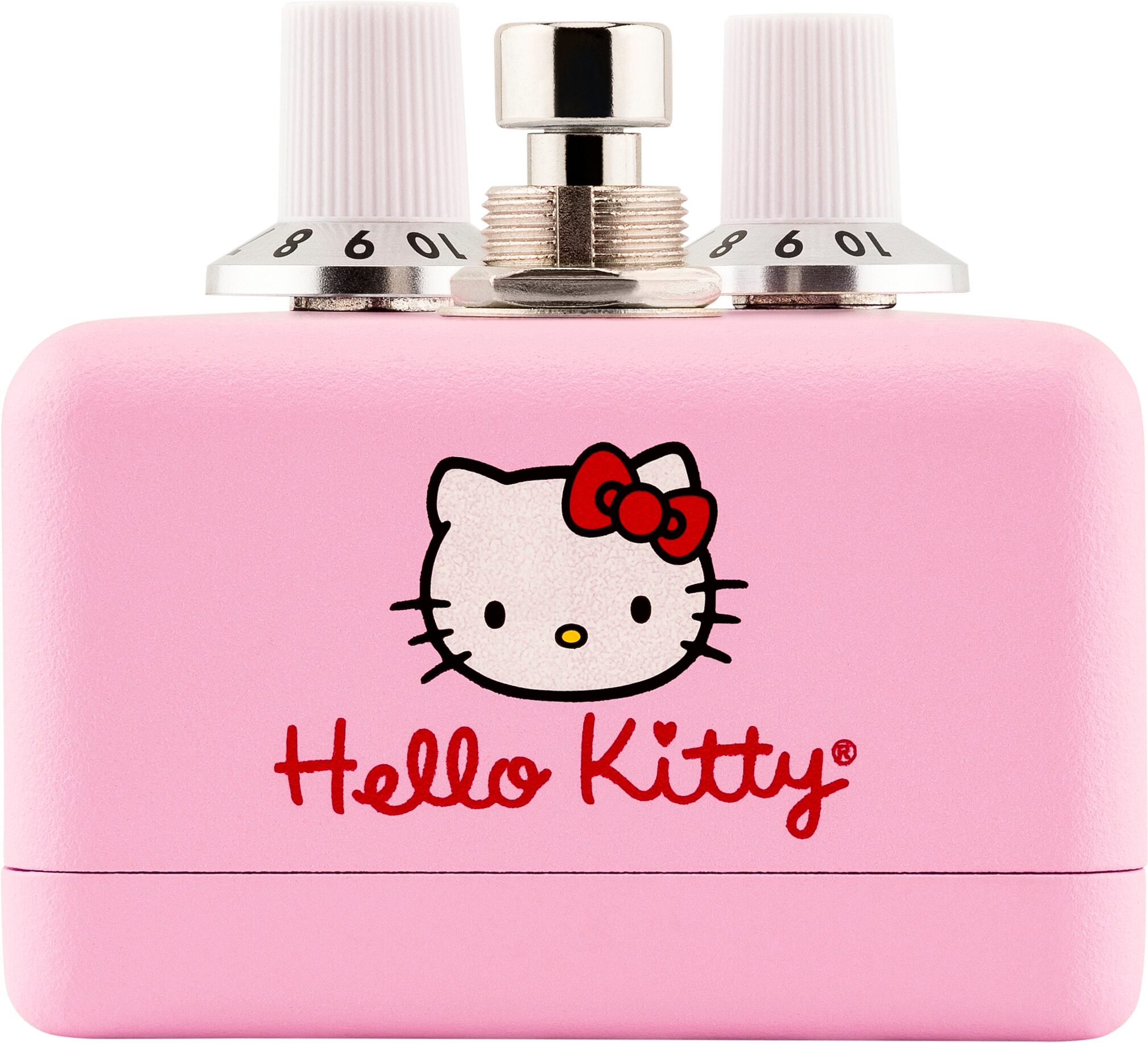 Fender x Hello Kitty Fuzz Pedal, Action Position Front