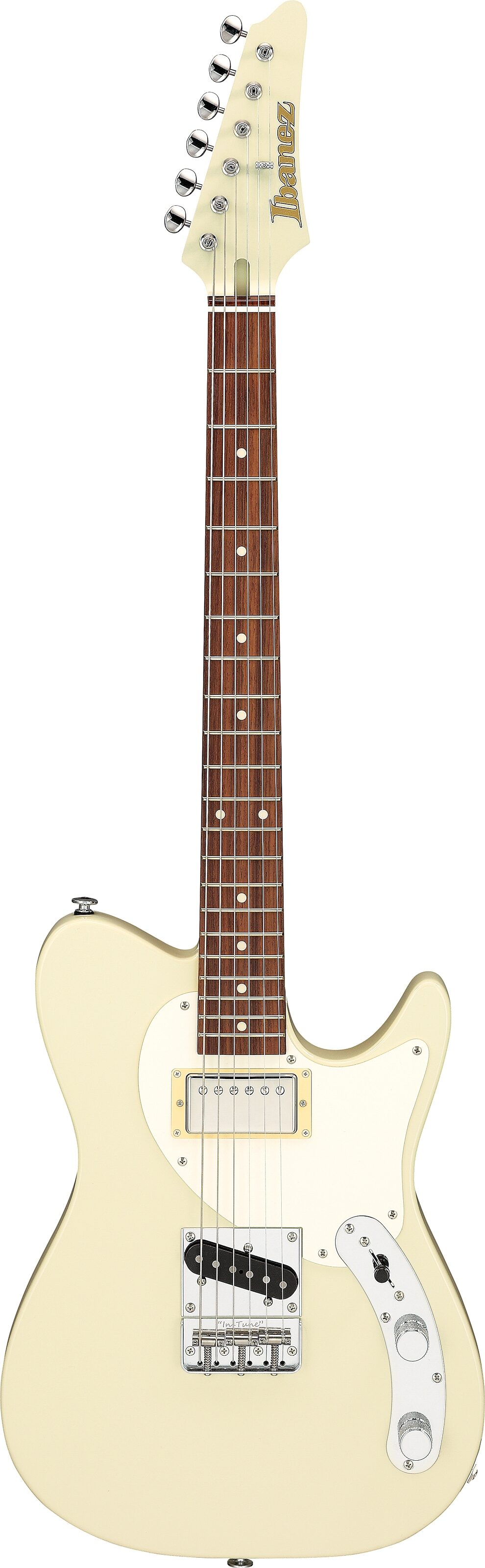 Ibanez Josh Smith Signature Electric Guitar (with Case), Mint Sand, Action Position Back