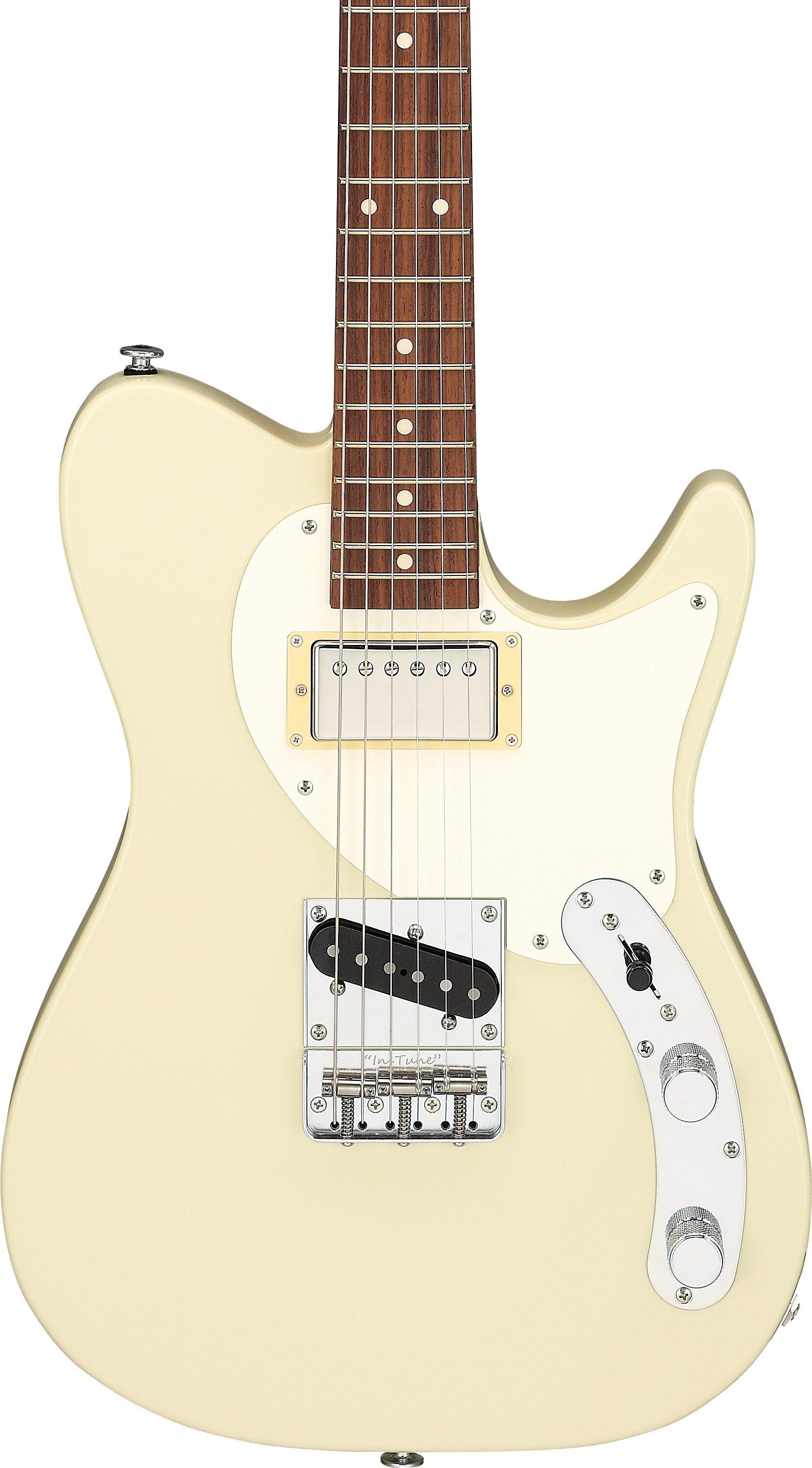 Ibanez Josh Smith Signature Electric Guitar (with Case), Mint Sand, Action Position Back