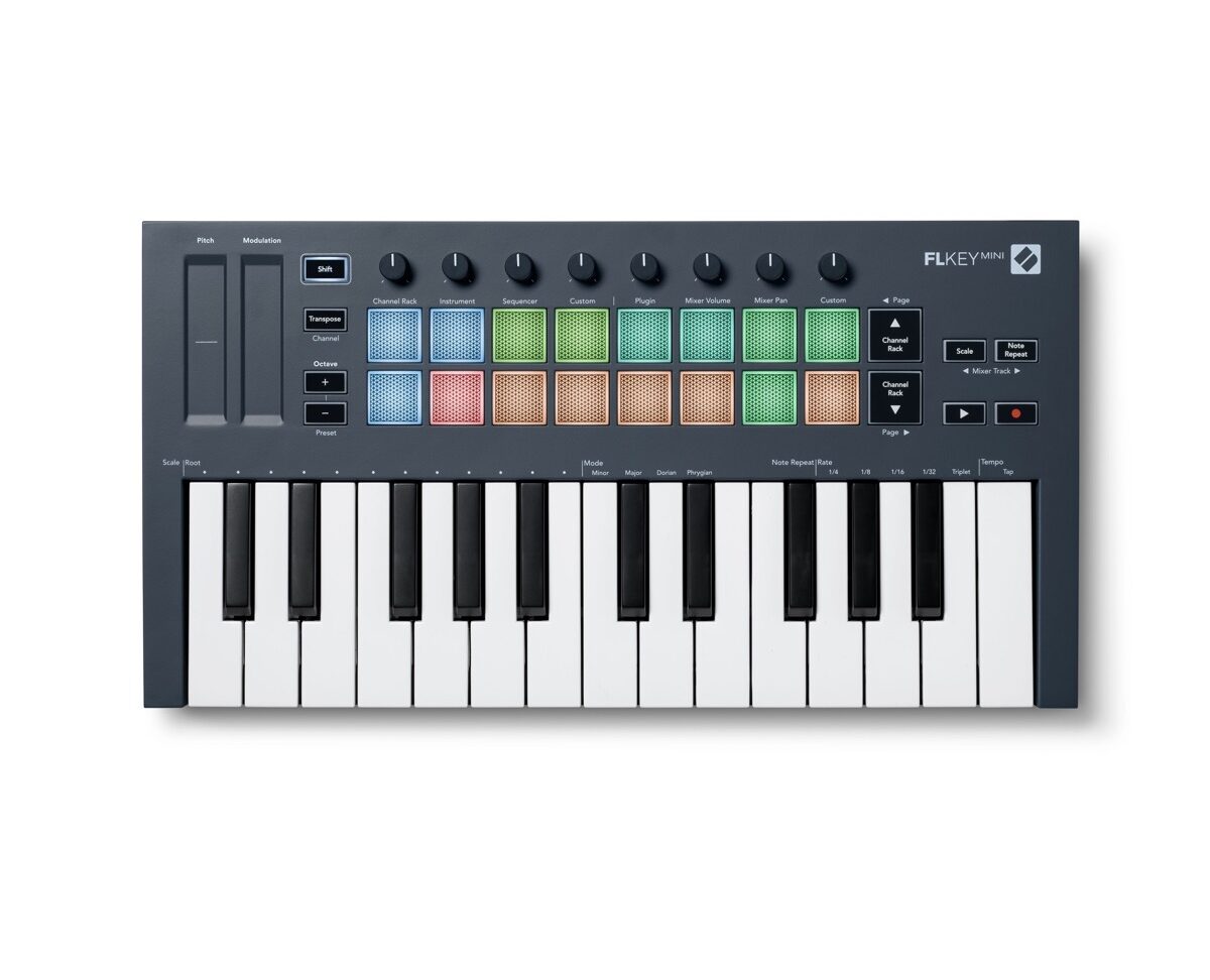 Novation FLkey Mini USB MIDI Keyboard Controller for FL Studio, 25-Key