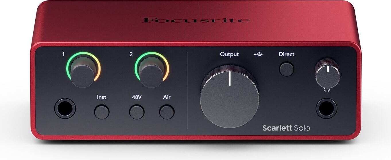 Focusrite Scarlett Solo USB 2.0 Audio Interface