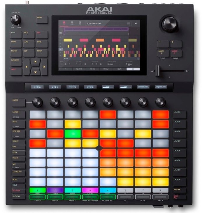 Akai Force Grid-Based Music Production System