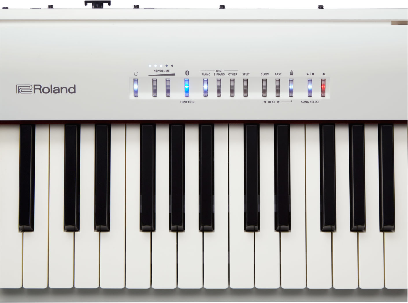 【廉価版】≪第3弾!初心者応援セール!≫ Roland FP-30WH 中古 電子ピアノ 20年製 ホワイト ローランド スタンド付き ローランド