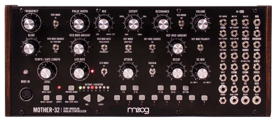 Moog Mother-32 Semi-Modular Analog Synthesizer | zZounds