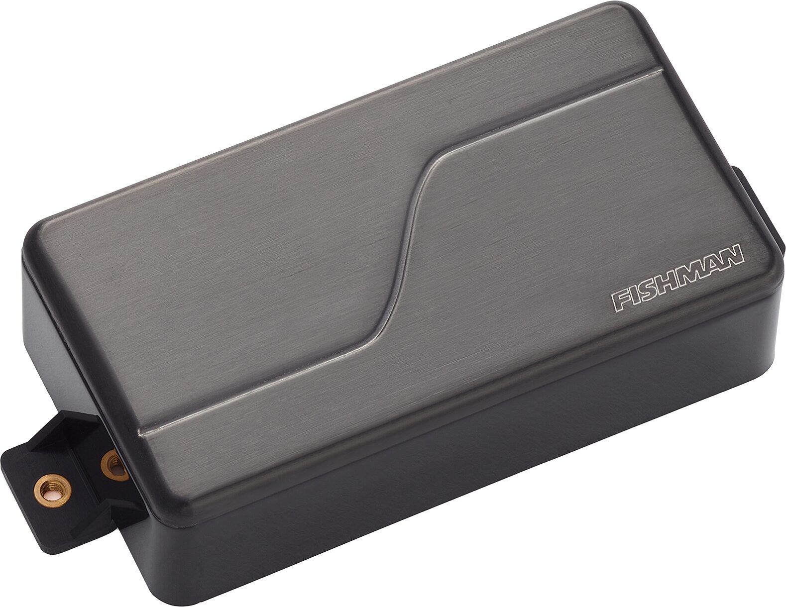 Fishman Fluence Modern HB-6 Alnico 3-Voice Humbucker Electric Guitar Pickup, Brushed Black Nickel, Action Position Back