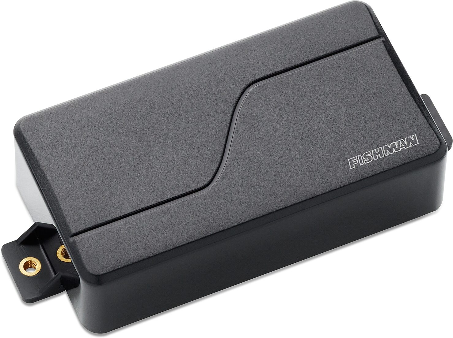 Fishman Fluence Modern HB-6 Ceramic 3-Voice Humbucker Electric Guitar Pickup, Black Plastic, Action Position Back