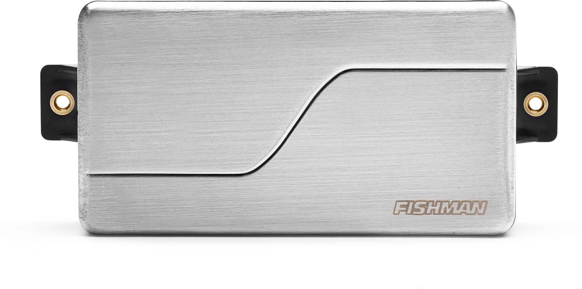 Fishman Fluence Modern HB-6 Ceramic 3-Voice Humbucker Electric Guitar Pickup, Brushed Stainless, Action Position Back