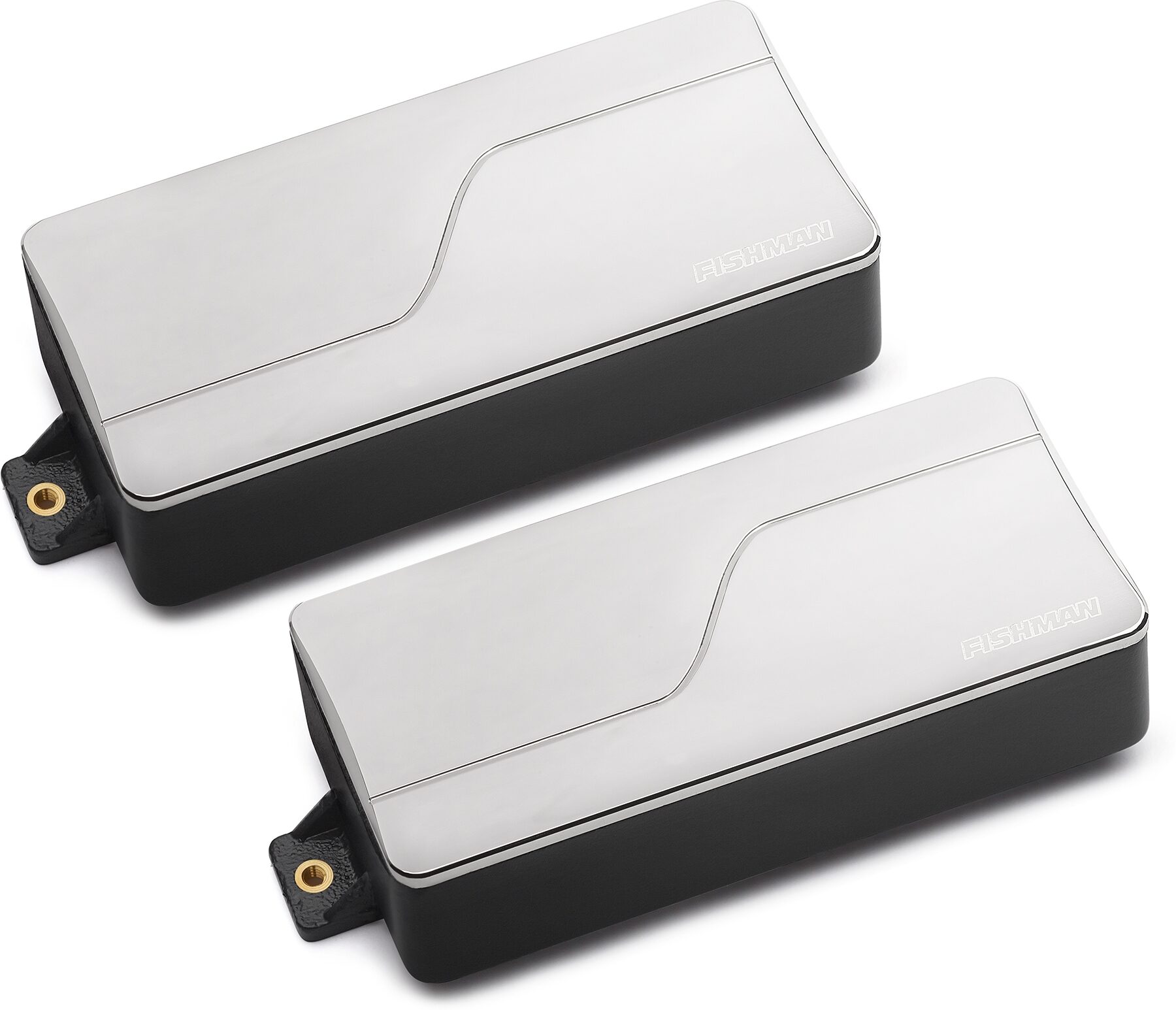 Fishman Fluence Modern HB-7 3-Voice Humbucker 7-String Electric Guitar Pickup Set, Nickel, Action Position Back