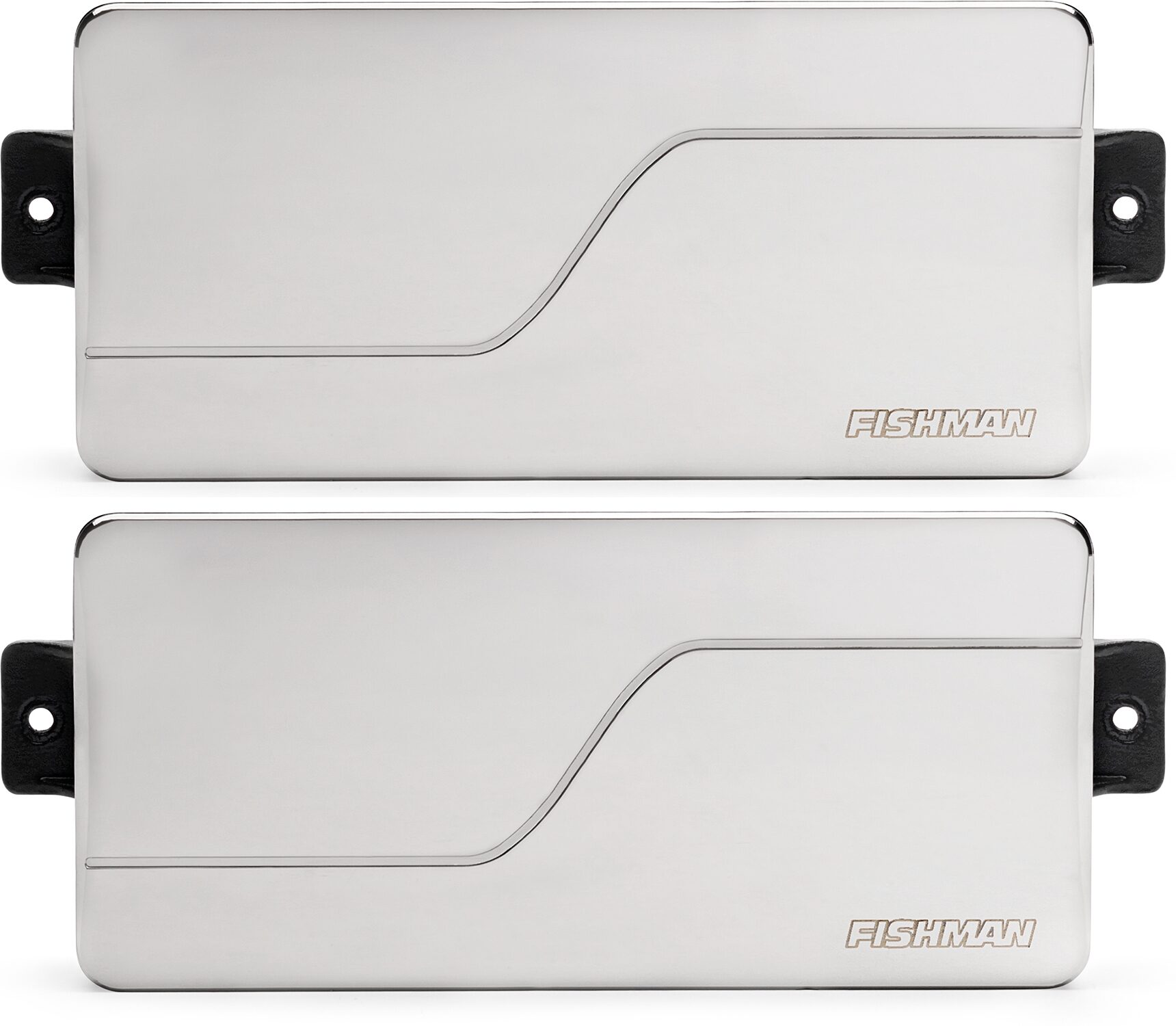 Fishman Fluence Modern HB-7 3-Voice Humbucker 7-String Electric Guitar Pickup Set, Nickel, Action Position Back