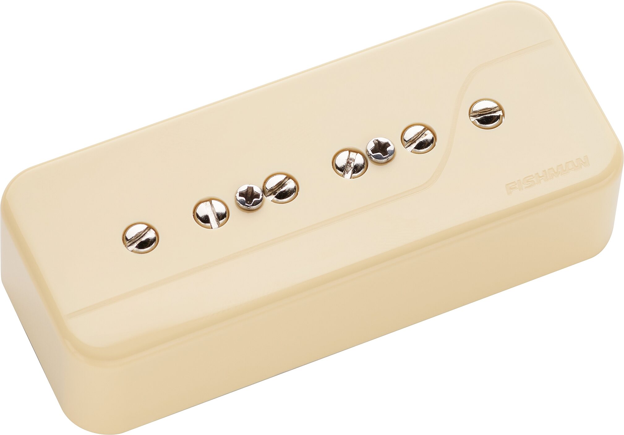 Fishman Fluence Classic P-90 Electric Guitar Pickup, Cream, Bridge, Action Position Back