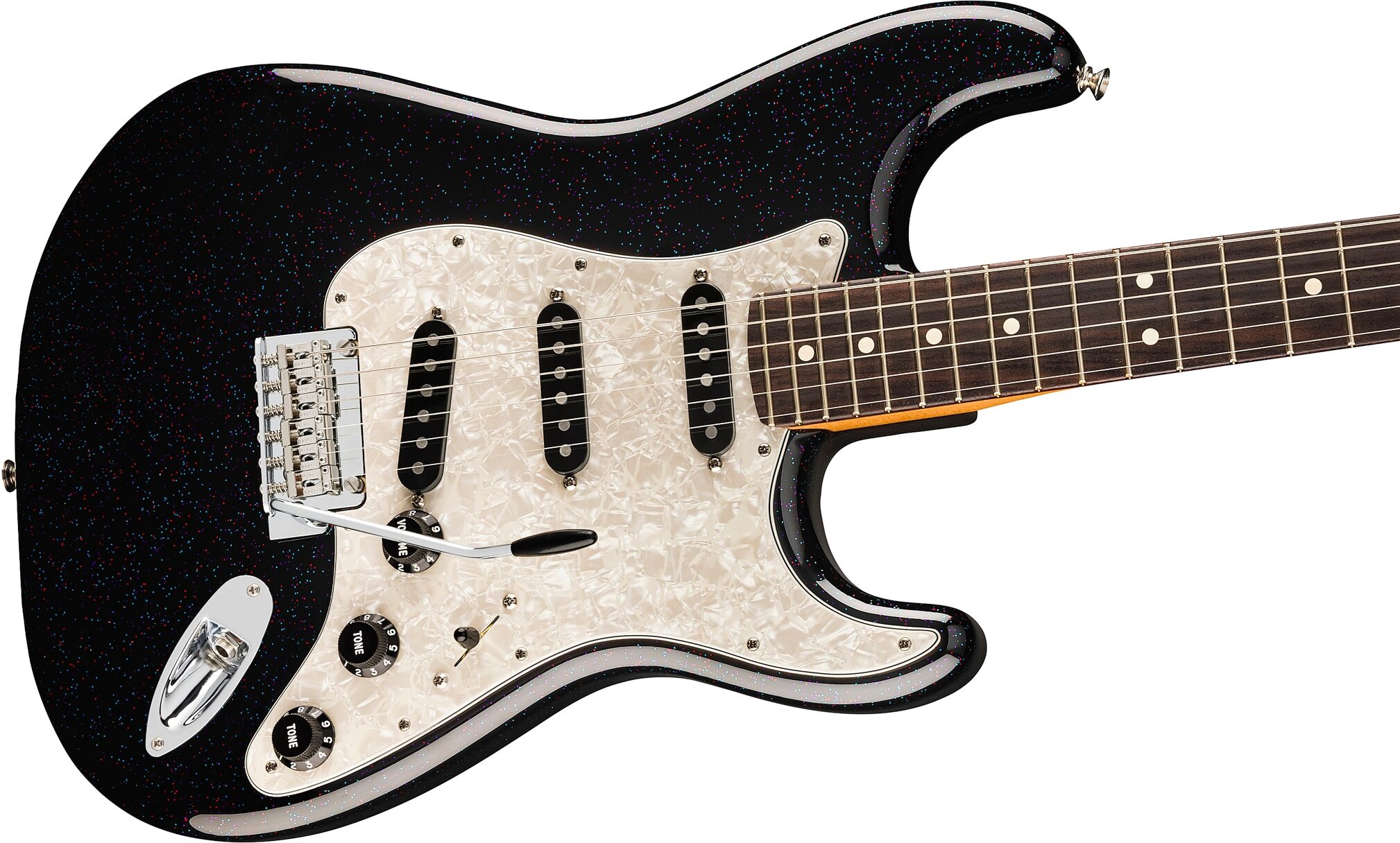 Fender 70th Anniversary Player Stratocaster Electric Guitar, Rosewood Fingerboard (with Gig Bag), Action Position Back